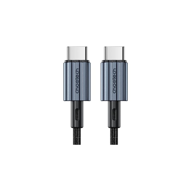 Дата кабель USB-C to USB-C 1.2m USB 2.0 60W Choetech (XCC-1014-BK) - фото 1