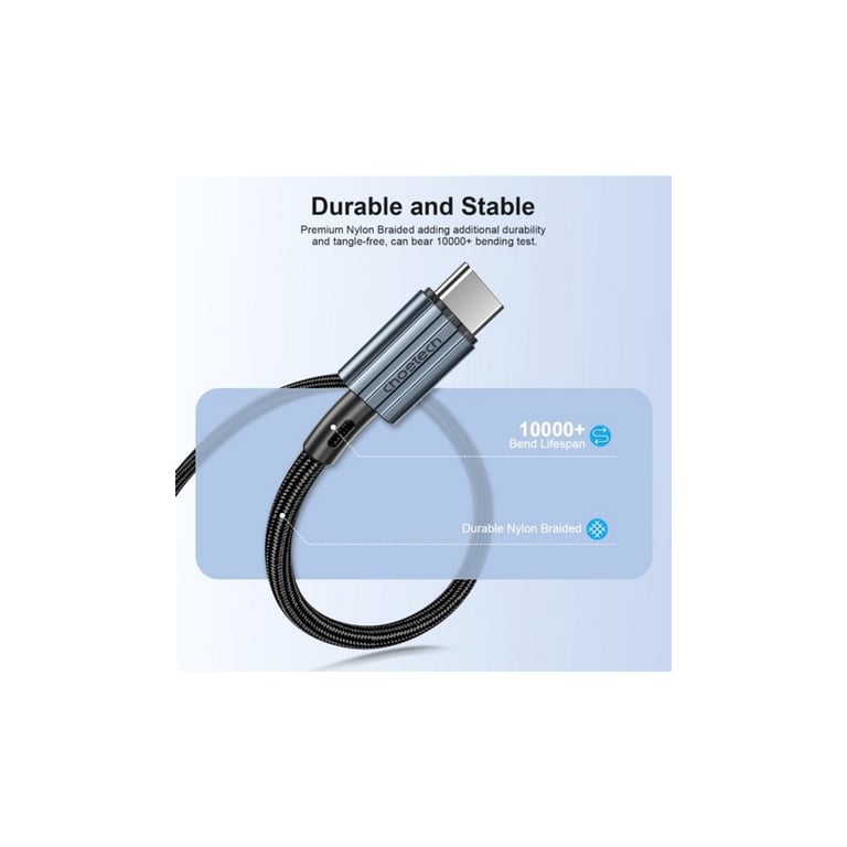 Дата кабель USB-C to USB-C 1.2m USB 2.0 60W Choetech (XCC-1014-BK) - фото 2