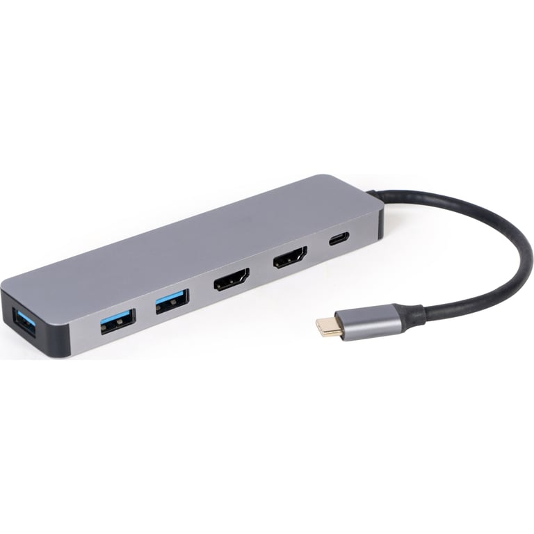 Концентратор Cablexpert USB-C 3-in-1 (A-CM-COMBO3-03) - фото 2