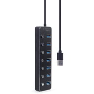 Концентратор Gembird USB 3.0 7 ports (UHB-U3P7P-01) - фото 2