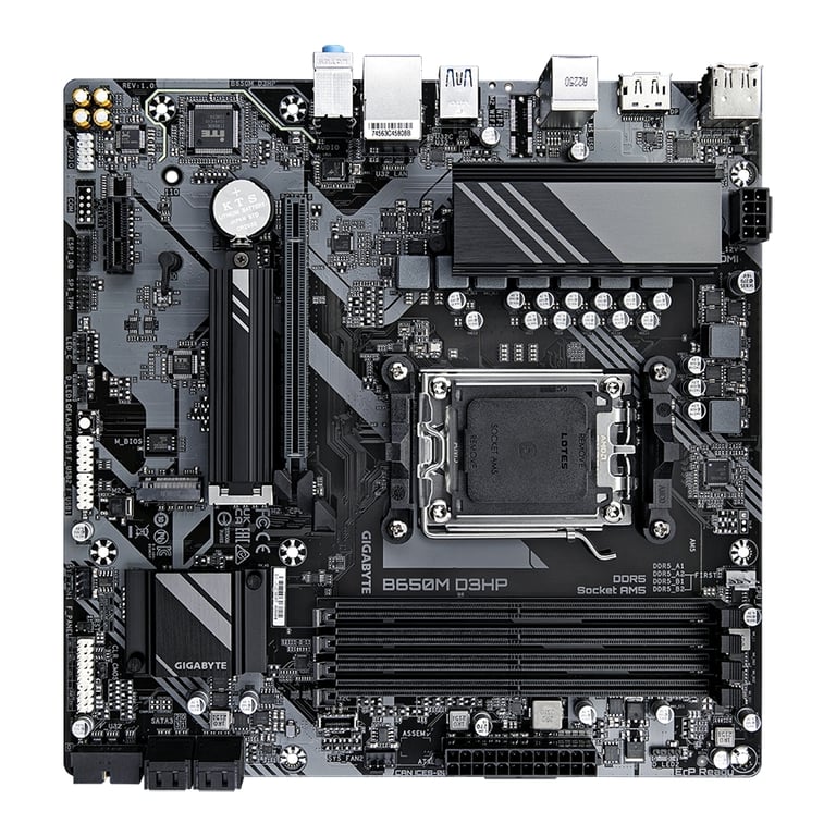 Материнська плата GIGABYTE B650M D3HP - фото 4