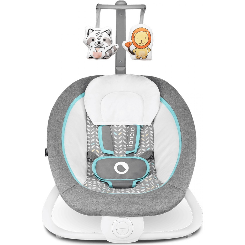 Крісло-гойдалка Lionelo Pascal Grey Scandi (LO-PASCAL GREY SCANDI) - фото 2 Крісло-гойдалка Lionelo Pascal Grey Scandi (LO-PASCAL GREY SCANDI) - фото 2