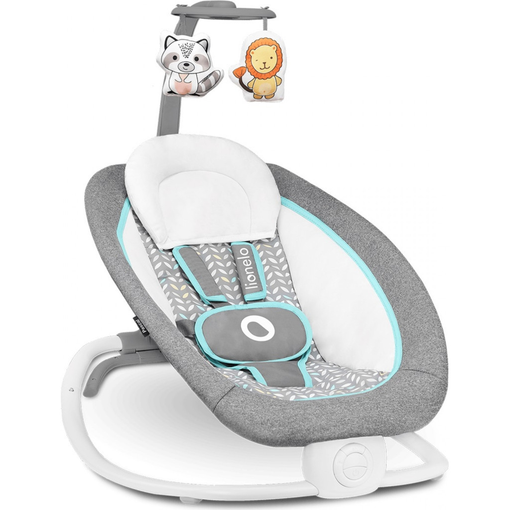 Крісло-гойдалка Lionelo Pascal Grey Scandi (LO-PASCAL GREY SCANDI) - фото 3 Крісло-гойдалка Lionelo Pascal Grey Scandi (LO-PASCAL GREY SCANDI) - фото 3