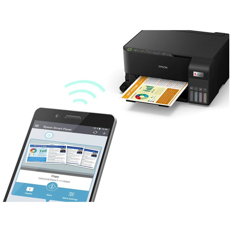 Багатофункціональний пристрій Epson EcoTank L3550 WiFi (C11CK59404) - фото 5