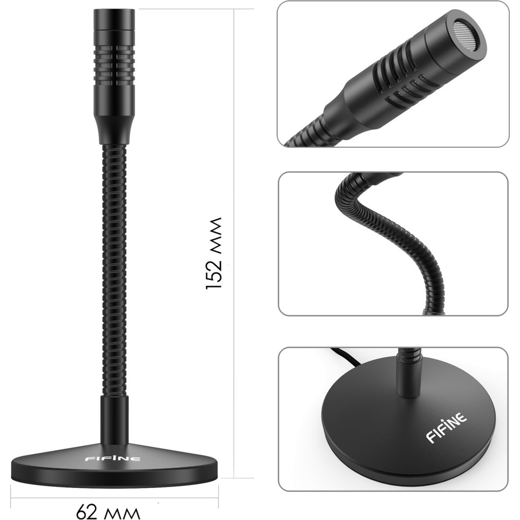 Мікрофон Fifine K050 - фото 2 Мікрофон Fifine K050 - фото 2
