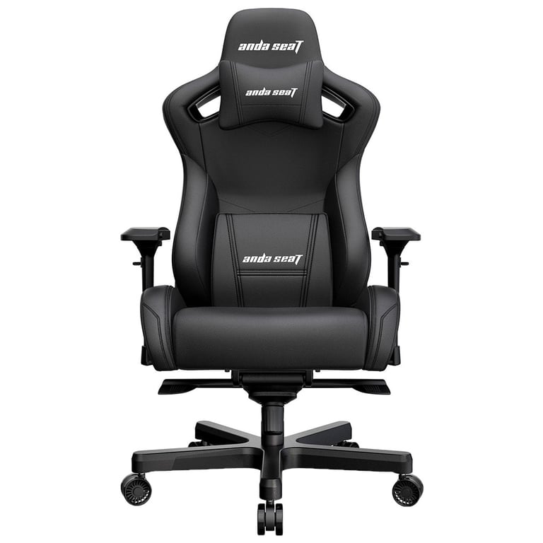 Крісло ігрове Anda Seat Kaiser 2 Size XL Black (AD12XL-07-B-PV-B01) - фото 1