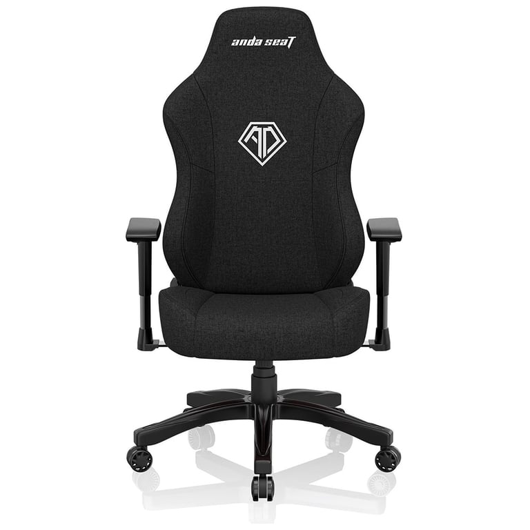 Крісло ігрове Anda Seat Phantom 3 Fabric Size L Black (AD18Y-06-B-F) - фото 2