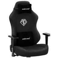 Крісло ігрове Anda Seat Phantom 3 Fabric Size L Black (AD18Y-06-B-F) - фото 7