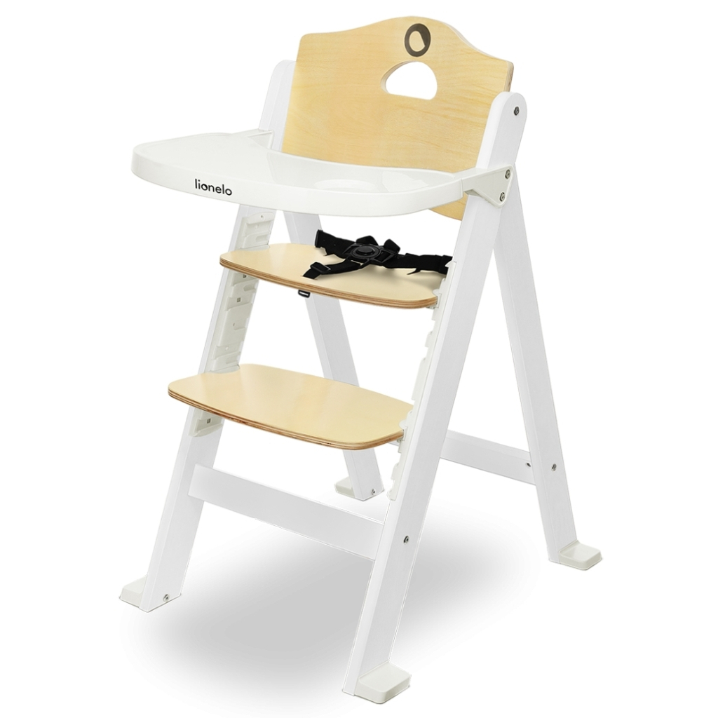 Стілець для годування Lionelo Floris White (LO-FLORIS WHITE) - фото 1 Стілець для годування Lionelo Floris White (LO-FLORIS WHITE) - фото 1