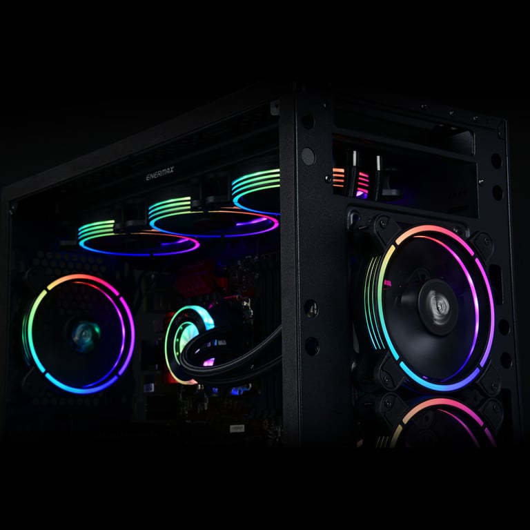Кулер до корпусу Enermax T.B.RGB A.D.3 PACK (UCTBRGBA12P-BP3) - фото 11