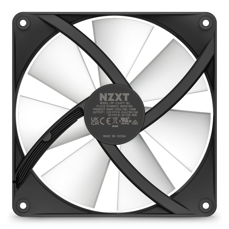 Кулер до корпусу NZXT F140RGB (RF-C14SF-B1) - фото 3