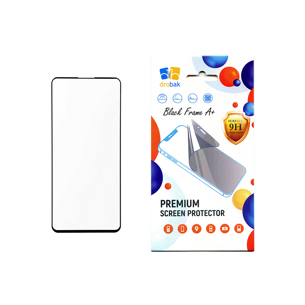 Скло захисне Drobak Samsung Galaxy S23 Plus Black Frame A+ (505096) (505096) Скло захисне Drobak Samsung Galaxy S23 Plus Black Frame A+ (505096) (505096)
