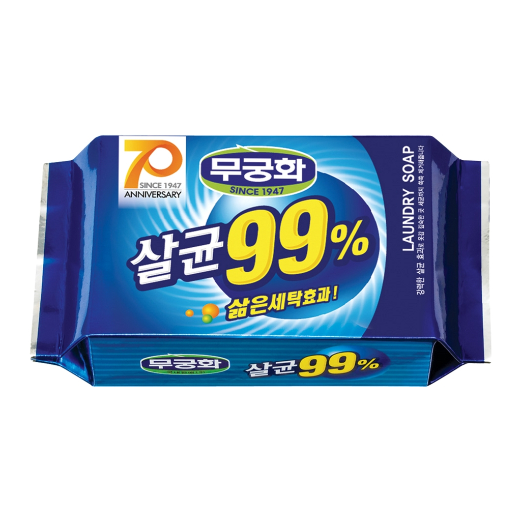 Мило для прання Mukunghwa 99% Sterilization Laundry Soap Антибактеріальне 230 г (8801173400350) Мило для прання Mukunghwa 99% Sterilization Laundry Soap Антибактеріальне 230 г (8801173400350)