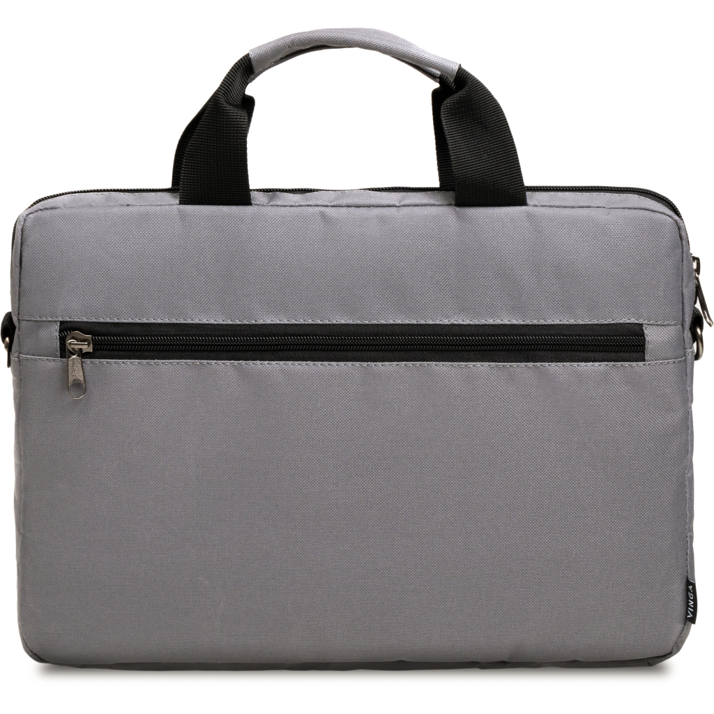 Сумка для ноутбука Vinga 15.6" NB1111 gray (NB1111GR) - фото 2 Сумка для ноутбука Vinga 15.6" NB1111 gray (NB1111GR) - фото 2
