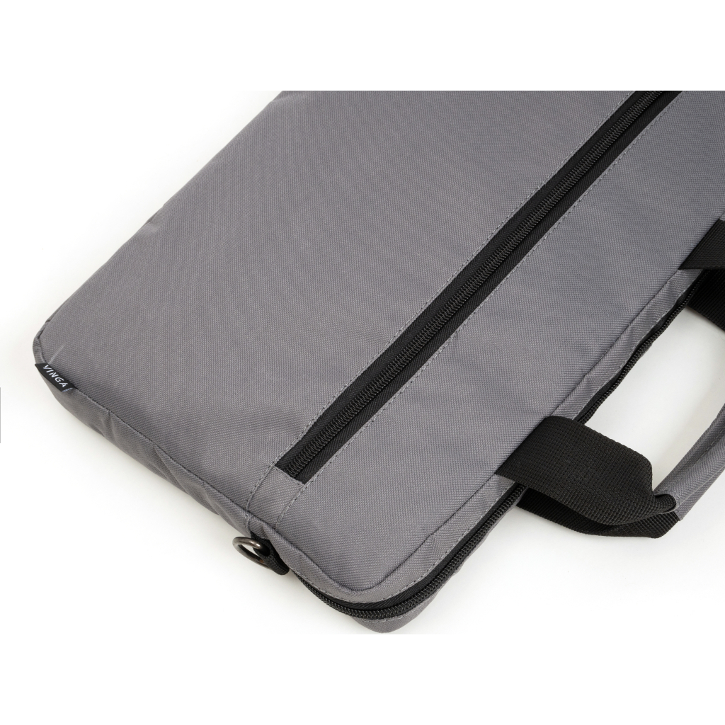 Сумка для ноутбука Vinga 15.6" NB1111 gray (NB1111GR) - фото 5 Сумка для ноутбука Vinga 15.6" NB1111 gray (NB1111GR) - фото 5