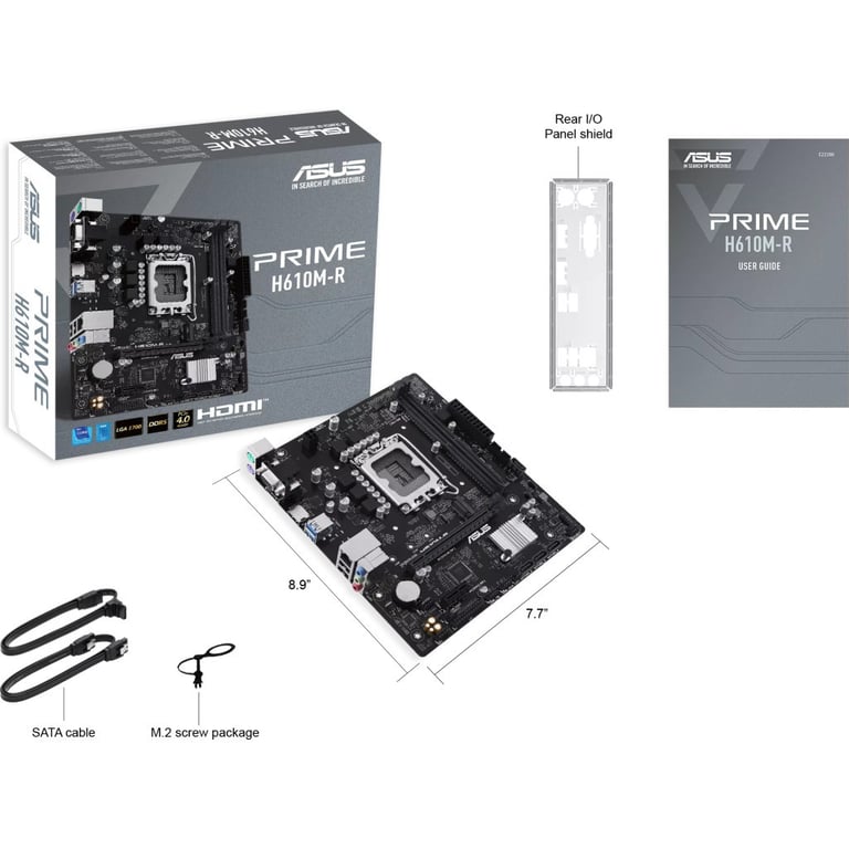 Материнська плата ASUS PRIME H610M-R-SI - фото 8