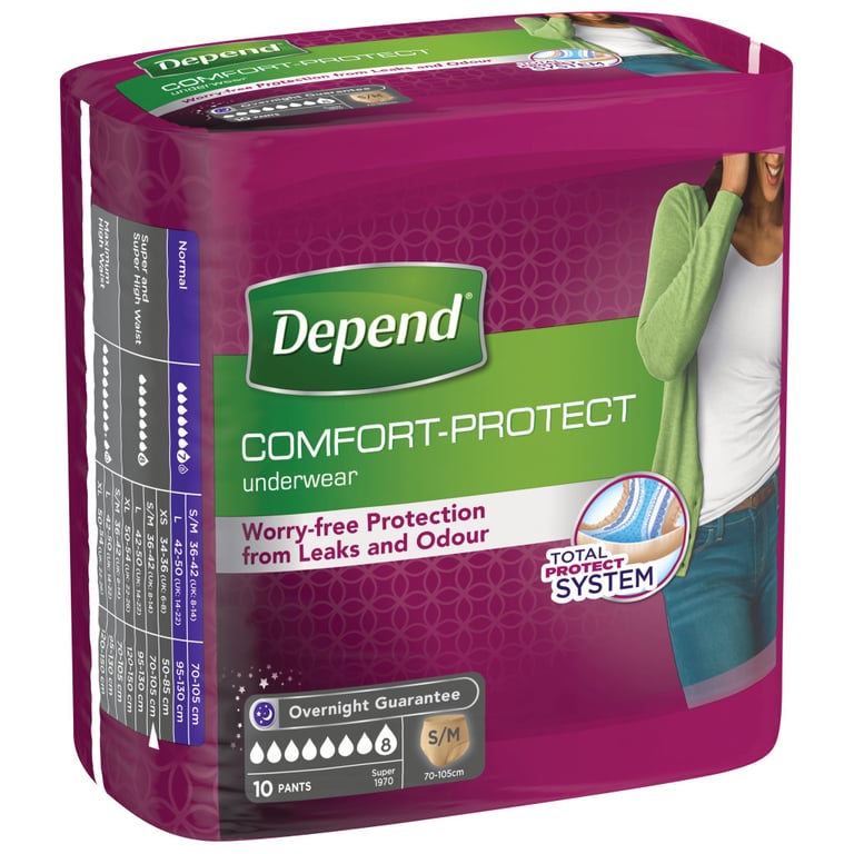 Підгузки для дорослих Depend Трусики для жінок S/M (5029053565309) - фото 2