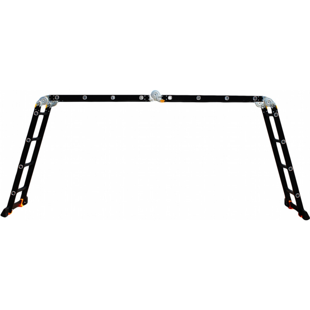 Драбина GTM трансформер 4*4сх. 1,17-4,6м анодований алюміній (KMP404A) - фото 2 Драбина GTM трансформер 4*4сх. 1,17-4,6м анодований алюміній (KMP404A) - фото 2