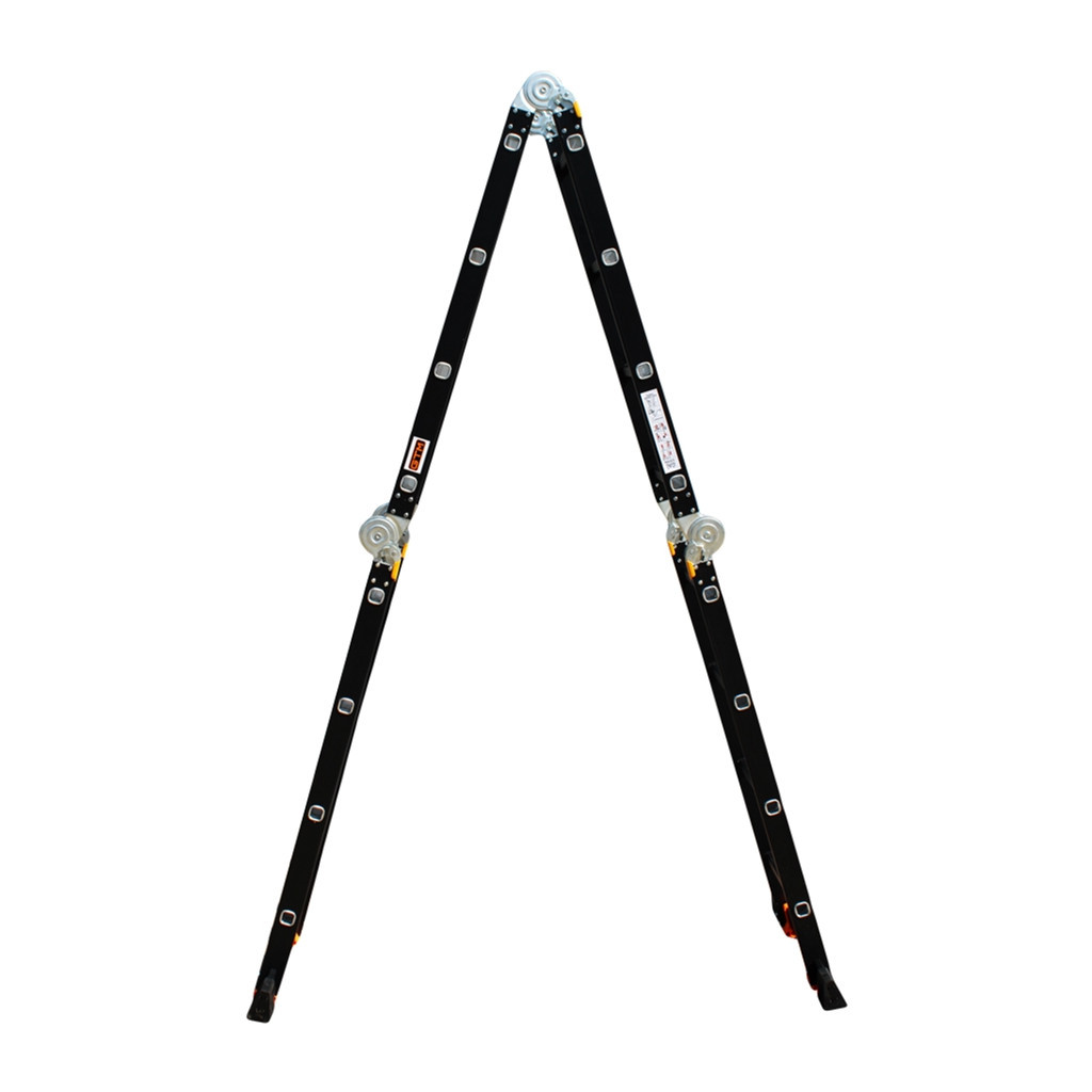 Драбина GTM трансформер 4*4сх. 1,17-4,6м анодований алюміній (KMP404A) - фото 3 Драбина GTM трансформер 4*4сх. 1,17-4,6м анодований алюміній (KMP404A) - фото 3