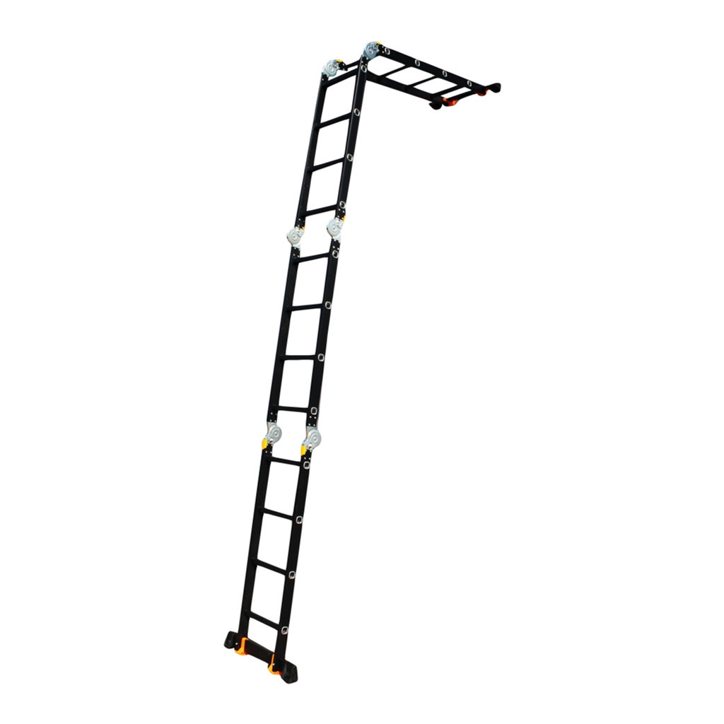 Драбина GTM трансформер 4*4сх. 1,17-4,6м анодований алюміній (KMP404A) - фото 4 Драбина GTM трансформер 4*4сх. 1,17-4,6м анодований алюміній (KMP404A) - фото 4