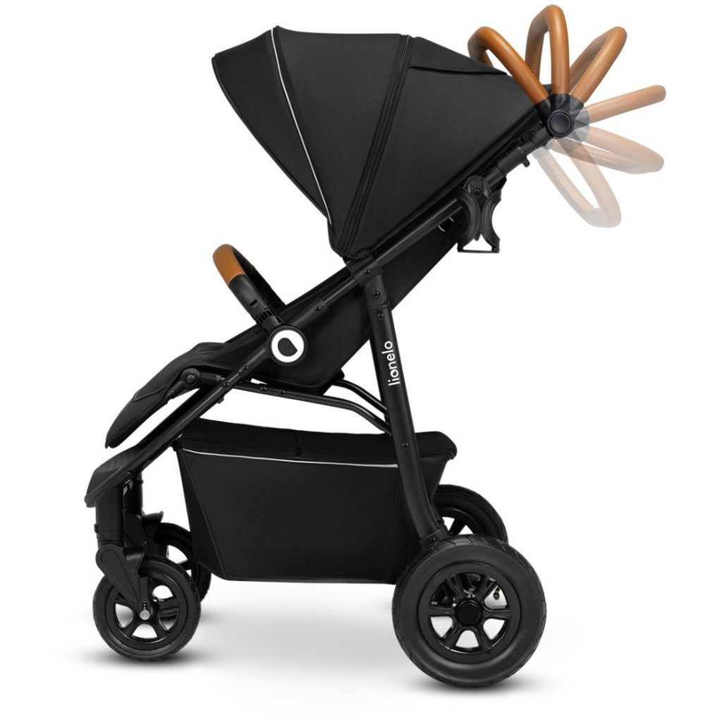 Коляска Lionelo Natt Black Onyx (LO-NATT BLACK ONYX) - фото 9 Коляска Lionelo Natt Black Onyx (LO-NATT BLACK ONYX) - фото 9