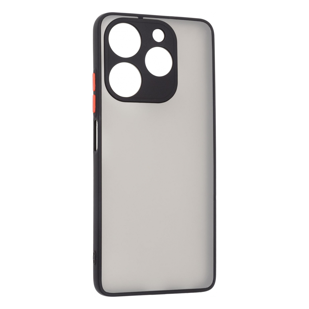 Чохол до мобільного телефона Armorstandart Frosted Matte Tecno Spark 10 Pro (KI7) Black (ARM70501) Чохол до мобільного телефона Armorstandart Frosted Matte Tecno Spark 10 Pro (KI7) Black (ARM70501)