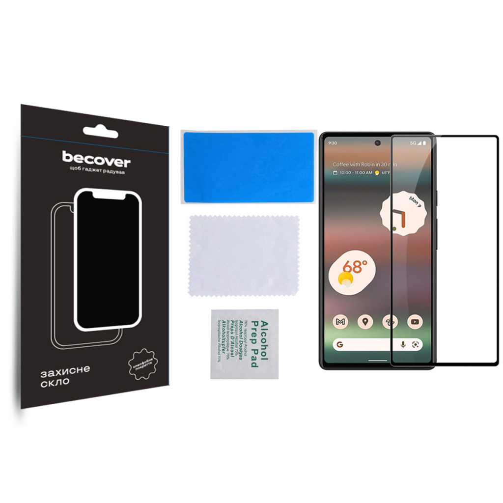 Скло захисне BeCover Google Pixel 7a Black (709767) - фото 3 Скло захисне BeCover Google Pixel 7a Black (709767) - фото 3