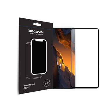 Скло захисне BeCover Poco F5 Black (709743) - фото 1
