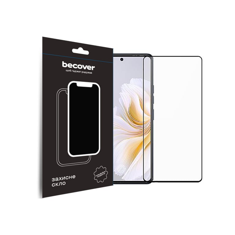 Скло захисне BeCover Tecno Camon 20 Pro (CK7n) Black (709745) - фото 1