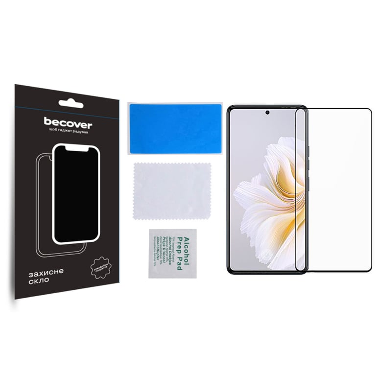 Скло захисне BeCover Tecno Camon 20 Pro (CK7n) Black (709745) - фото 3