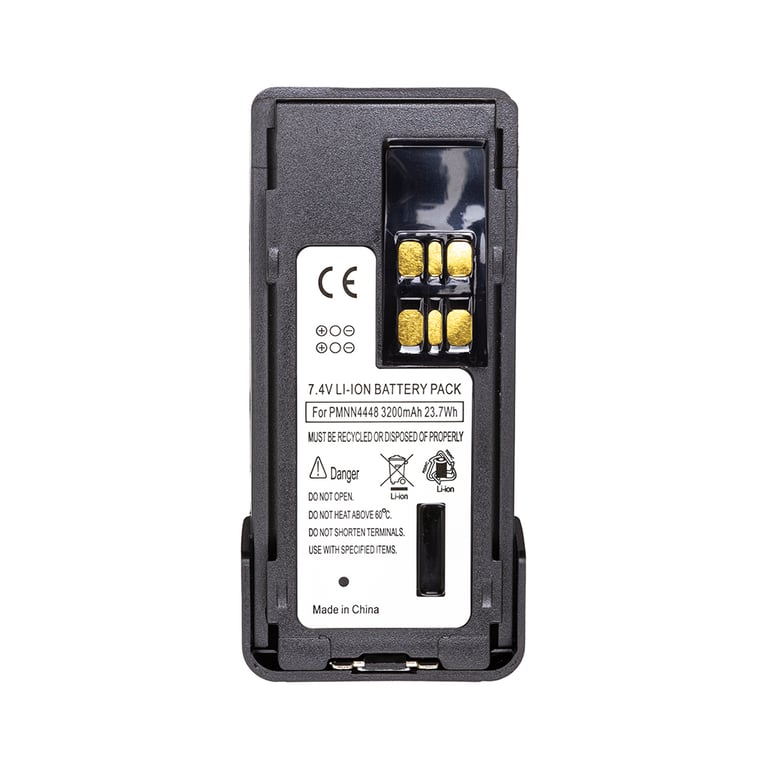 Акумуляторна батарея Motorola DP4400 Li-ion 7.4V 3200mA Power-Time (PTM-8668L) - фото 4