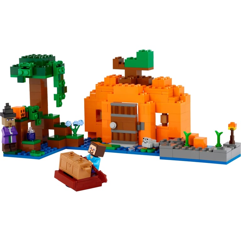 Конструктор LEGO Minecraft Гарбузова ферма 257 деталей (21248) - фото 1