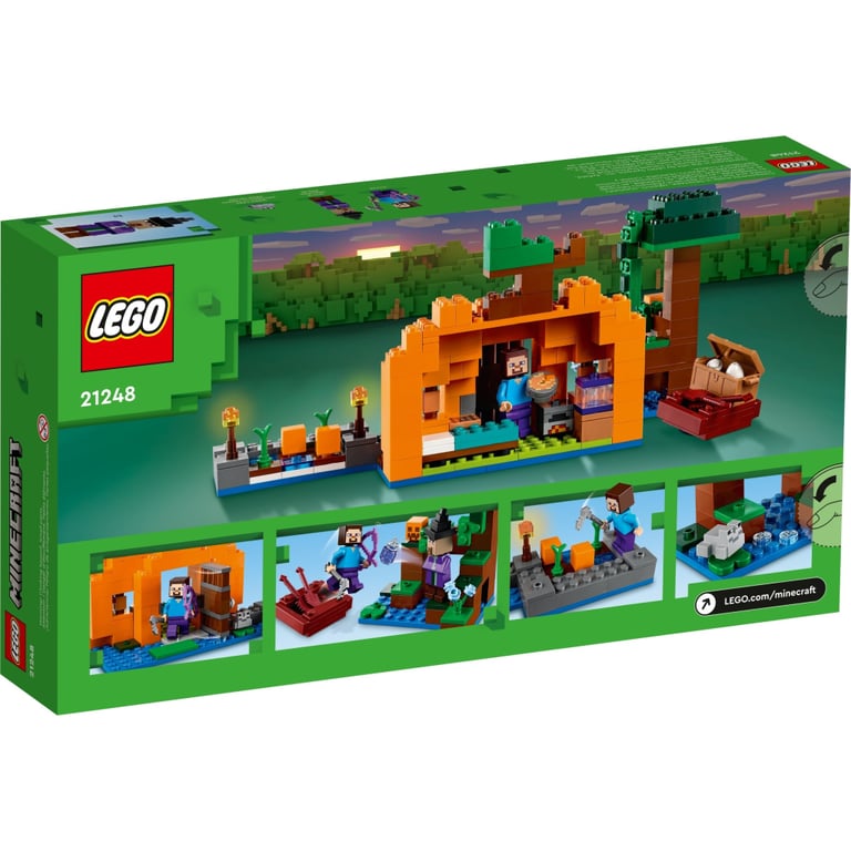 Конструктор LEGO Minecraft Гарбузова ферма 257 деталей (21248) - фото 10