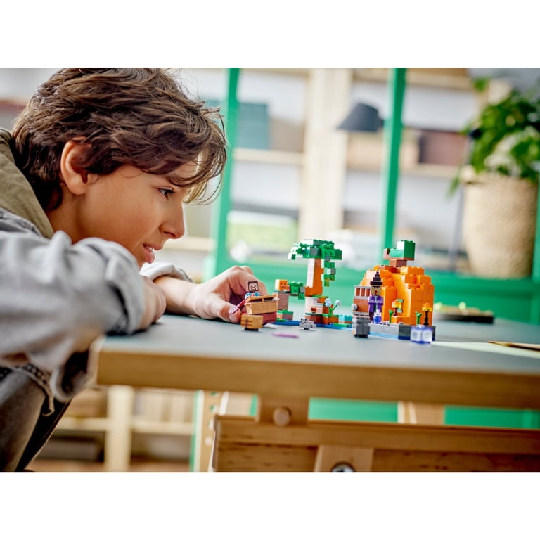 Конструктор LEGO Minecraft Гарбузова ферма 257 деталей (21248) - фото 3