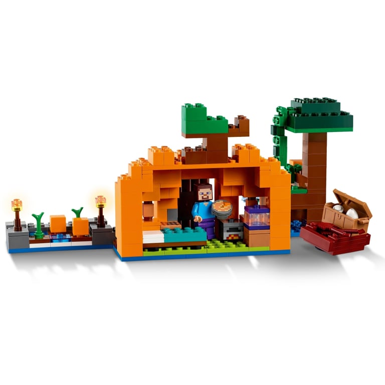 Конструктор LEGO Minecraft Гарбузова ферма 257 деталей (21248) - фото 6
