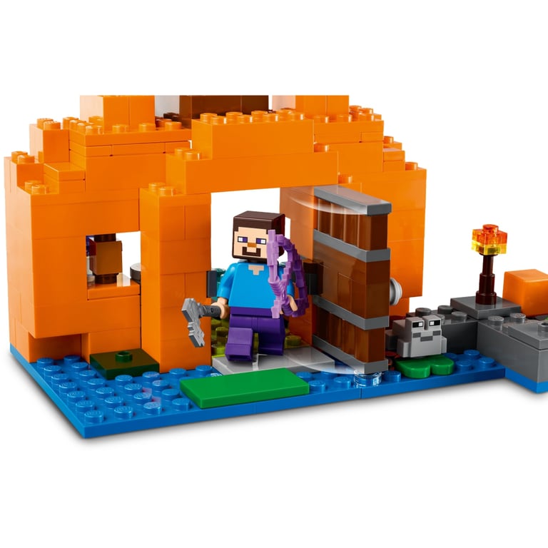 Конструктор LEGO Minecraft Гарбузова ферма 257 деталей (21248) - фото 7