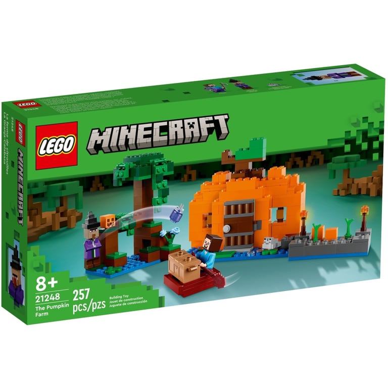 Конструктор LEGO Minecraft Гарбузова ферма 257 деталей (21248) - фото 9