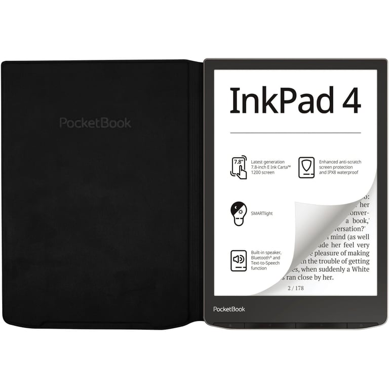 Чохол до електронної книги Pocketbook 743 Flip cover black (HN-FP-PU-743G-RB-WW) - фото 5