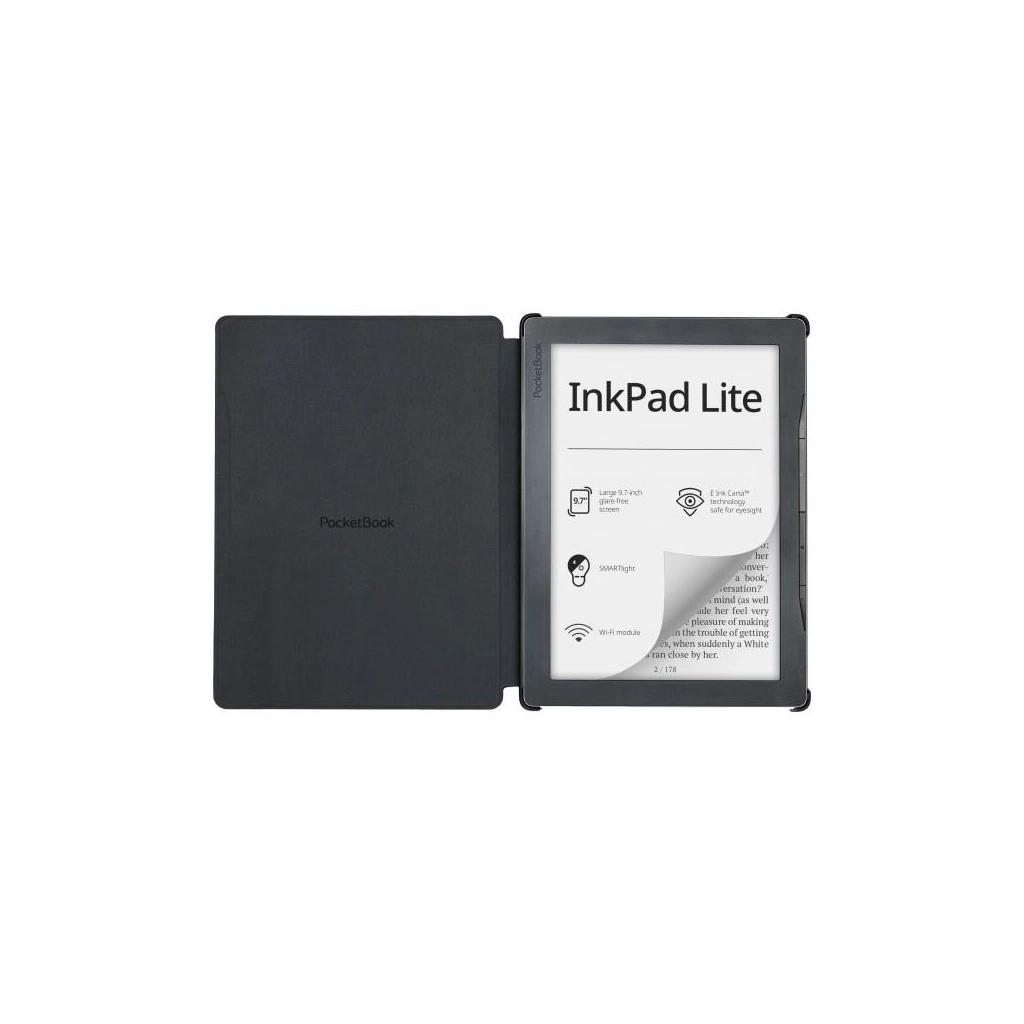 Чохол до електронної книги Pocketbook 970 InkPad Lite Shell Cover black (HN-SL-PU-970-BK-WW) - фото 4 Чохол до електронної книги Pocketbook 970 InkPad Lite Shell Cover black (HN-SL-PU-970-BK-WW) - фото 4