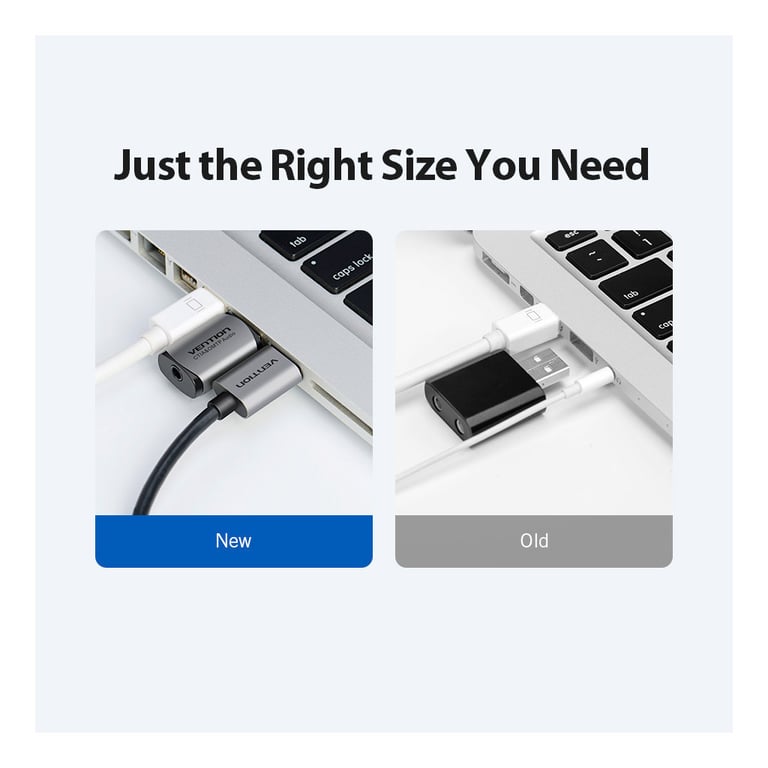 Звукова плата Vention Audio USB 1х3,5mm jack 4pin Metal (OMTP-CTIA) (CDLH0) - фото 4