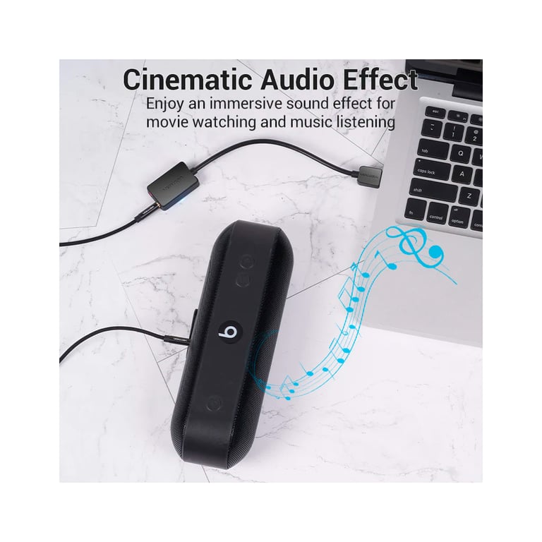 Звукова плата Vention Audio USB 2х3,5 мм jack 0.15m (CDYB0) - фото 5