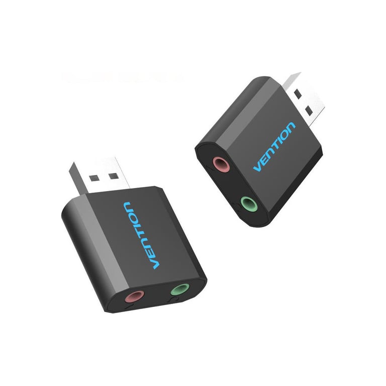 Звукова плата Vention Audio USB 2х3,5mm jack Metal (VAB-S17-B) - фото 3