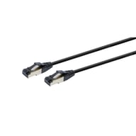 Патч-корд 0.25м, S/FTP, cat 8, литий, 50u", CU, AWG 27, LSZH, black Cablexpert (PP8-LSZHCU-BK-0.25M) - фото 2