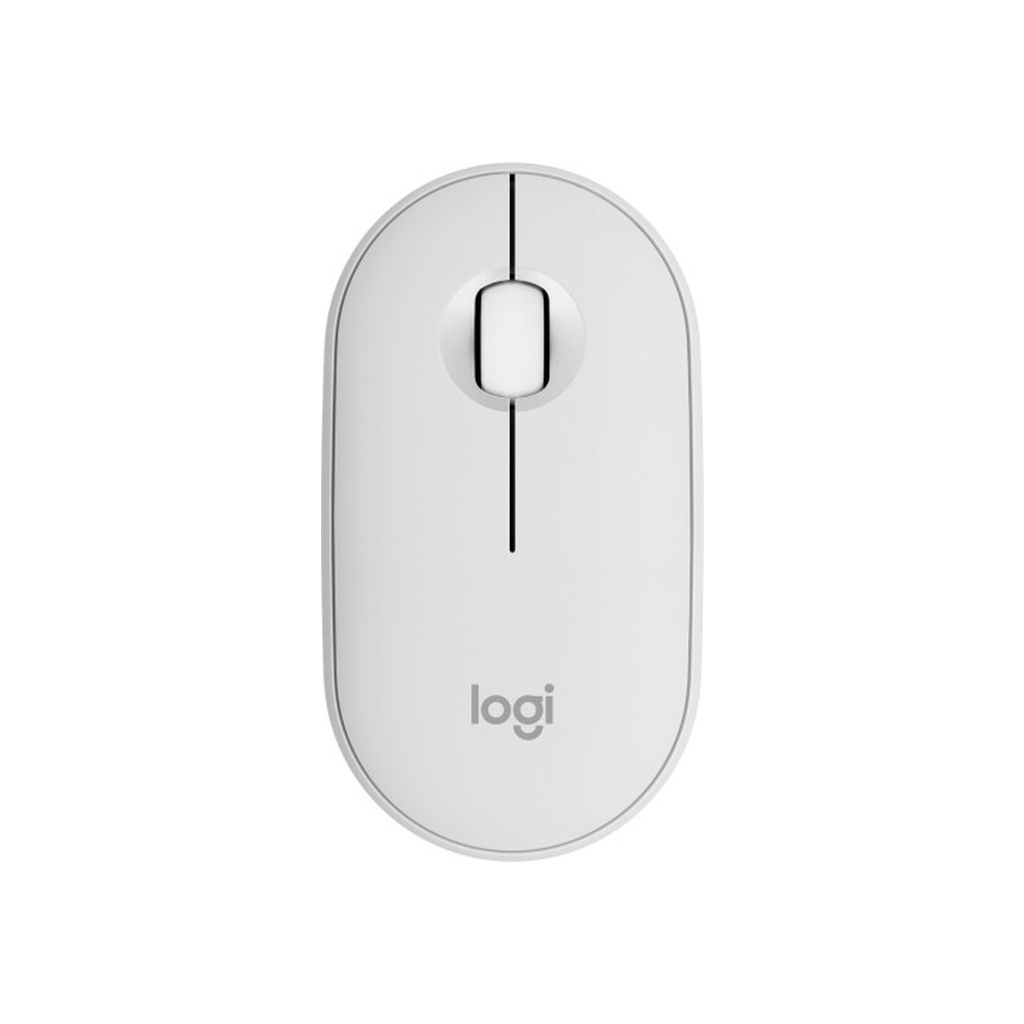 Мишка Logitech Pebble M350s Wireless White (910-007013) - фото 1
