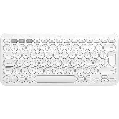 Клавіатура Logitech K380s Multi-Device Bluetooth UA White (920-011852) - фото 1
