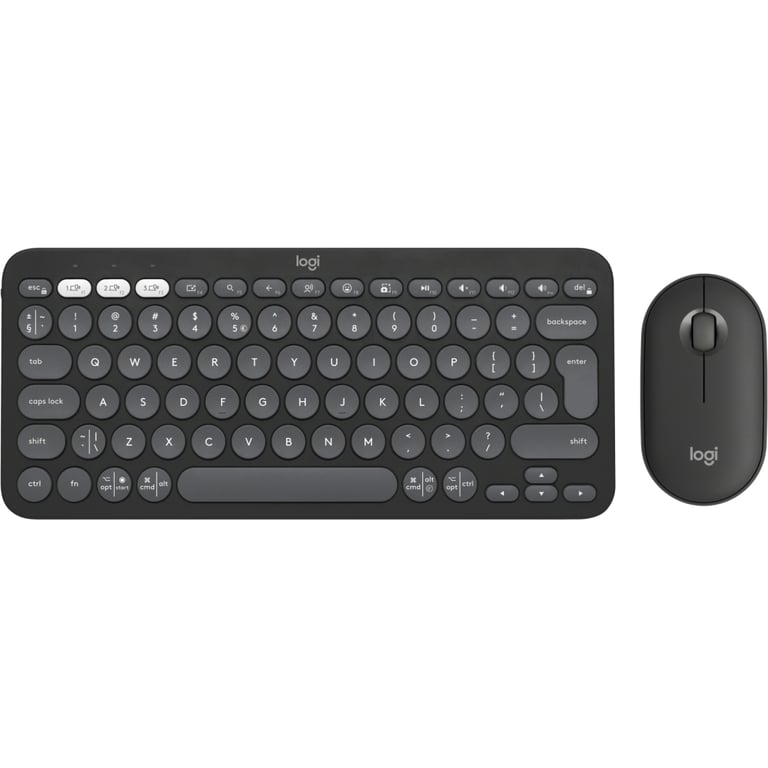 Комплект Logitech Pebble 2 Wireless UA Graphite (920-012239) - фото 1