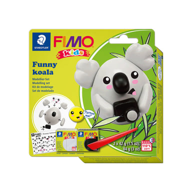 Набір для творчості Fimo Kids Коала 2 кольори х 42 г (4007817078716) - фото 1