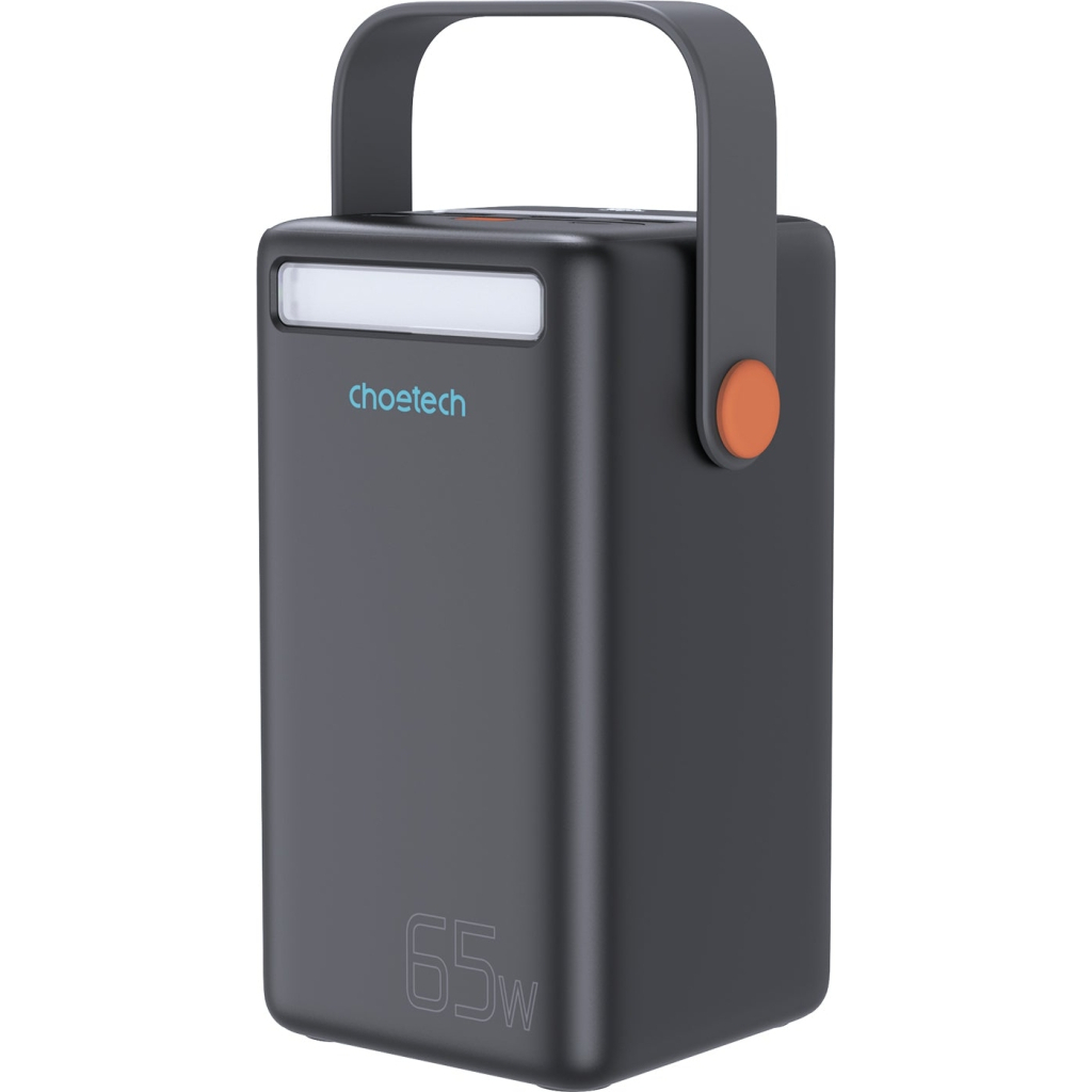 Батарея універсальна Choetech 50000mAh, PD/3.0/65W, QC/3.0/18W, USB-C, 3*USB-A, mirco USB, LED Light (B664-CCBE) - фото 2 Батарея універсальна Choetech 50000mAh, PD/3.0/65W, QC/3.0/18W, USB-C, 3*USB-A, mirco USB, LED Light (B664-CCBE) - фото 2