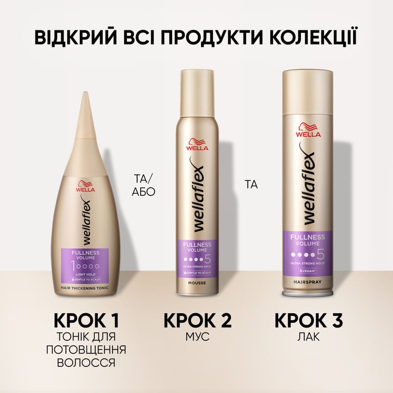 Мус для волосся WellaFlex Об'єм для тонкого волосся Суперсильна фіксація 200 мл (4064666230894/4056800912483) - фото 8
