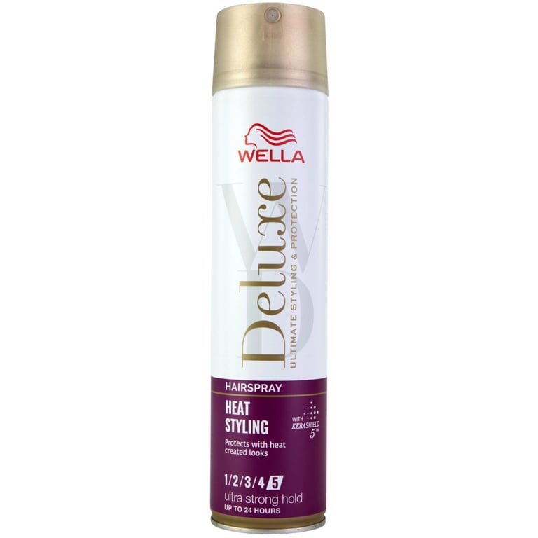 Лак для волосся Wella Deluxe Heat Styling 250 мл (3614226754318) - фото 1